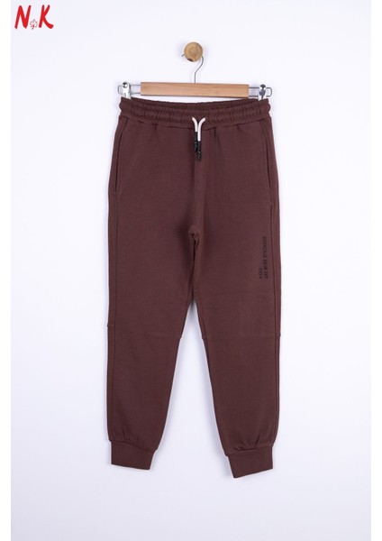 65312 Erkek Çocuk Bordo Performance Pantolon