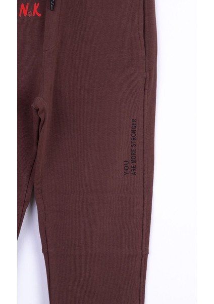 65312 Erkek Çocuk Bordo Performance Pantolon