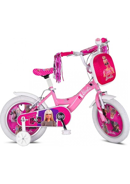 Barbie 16 Jant Vitessiz V Fren Pembe Kız Çocuk Bisikleti