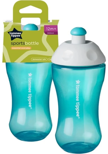 Tommee Tippee Akıtmaz Damlatmaz Isı Yalıtımlı Sportif Bardak Suluk 300 ml 12AY+ Mavi