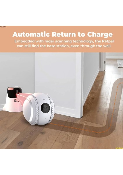 Smart Pet Robot Kedi Köpek Kamerası - Evcil Hayvan Kamerası fırsatları