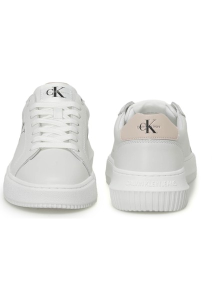 Chunky Cupsole Mono Lth Beyaz Kadın Sneaker indirimleri