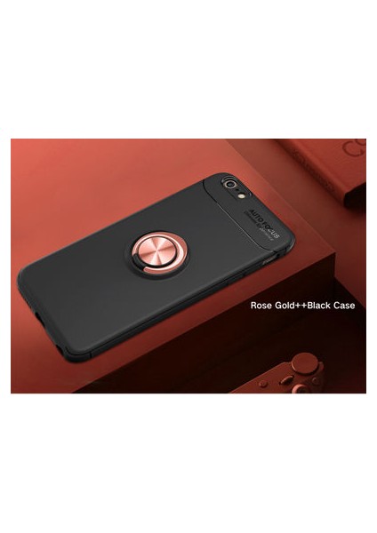 iPhone Se 2022 Ultra Koruma Sağlayan Stant Özellikli Yüzüklü Ravel Silikon Kılıf