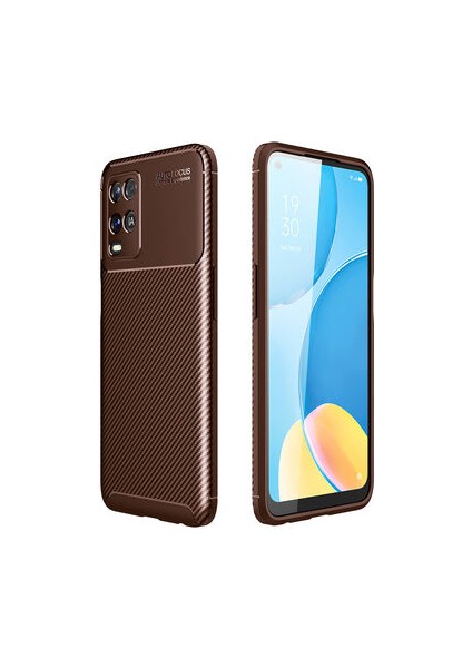 Oppo A54 4g Gofret Desenli Ultra Koruma Sağlayan Negro Silikon Kılıf