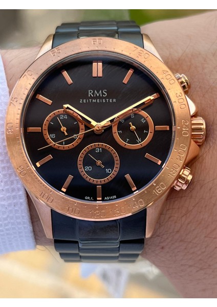 Rms Romanson Iç Fonksiyonları Aktif Özel Seri Kararmaz Renk Atmaz 5 Atm Erkek Kol Saati AG1426.08 fiyatları