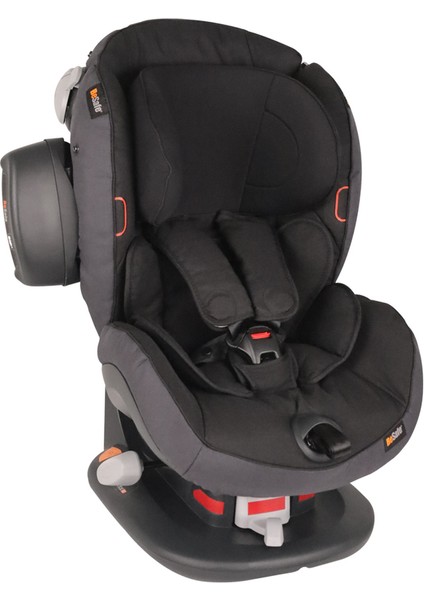 Siyah Izi Comfort X3 Kemerli 9-18 kg  Oto Koltuğu Midnight Black Melange   2 Yıl 9 - 18 kg