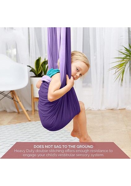 YJ27-100-280CM-KIRMIZI Stil Çocuklar Yetişkin Pamuk Açık Kapalı Salıncak Hamak Sarılmak Kadar Duyusal Çocuk Terapisi Yumuşak Elastik Parsel Sabit Koltuk Salıncak (Yurt Dışından) fırsatları