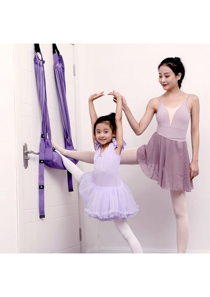 No.5 Tarzı Ev Yoga Accesorios Hamak Ev Hava Yoga Salıncak Bacaklar Streç Kayış Inversiyon Egzersizleri Esneklik Eğitmen Hamaca (Yurt Dışından) indirimleri