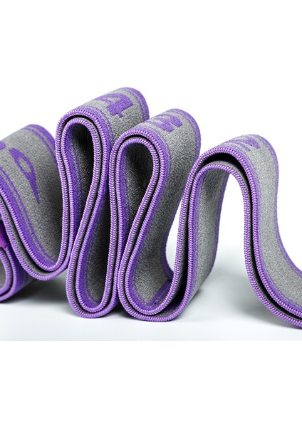 B-Pembe Tarzı Yoga Esneme Kemeri Dans Esneme Bandı Döngü Yoga Pilates Fitness Germe Kemeri Dijital Streç Elastik Bant Direnç Bandı (Yurt Dışından)