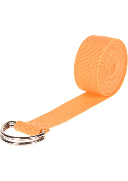 Turuncu Tarzı 183 cm Çok Renkli Port Yoga Streç Askı D-Ring Kemerler Spor Salonu Bel Bacak Genişleme Spor Ganimet Kumaş Lastik Bant Renkleri (Yurt Dışından)