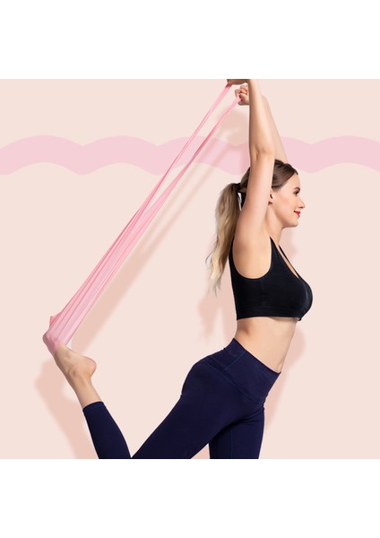 Yeşil Stil 1.5m Şeker Renk Çok Fonksiyonlu Yoga Kayışı Elastik Gerginlik Kemeri Spor Spor Direnç Bandı Jimnastik Germe Kemeri Yoga Yardımcıları (Yurt Dışından) indirimleri