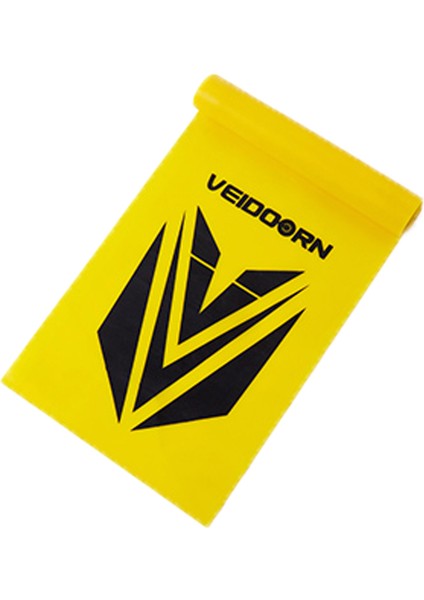 Sarı Tarzı M Boyutu Veidoorn Yoga Spor Direnç Bandı Lateks Elastik Streç Gerginlik Çekme Halatı Egzersiz Kapalı Eğitim Egzersiz Spor Salonu Kız (Yurt Dışından)