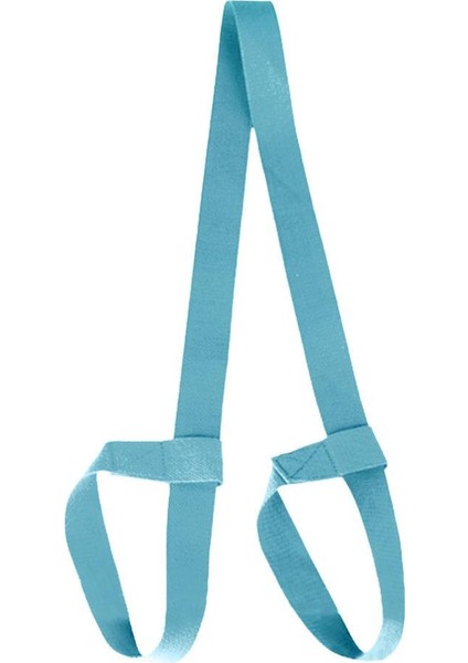 Mavi Stil Yüksek Li Yoga Mat Kayış Kemer Ayarlanabilir Spor Sling Omuz Taşıma Kemeri Egzersiz Streç Spor Elastik Yoga Kemeri (Yurt Dışından)