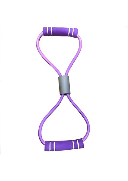 Mor Tarzı 8 Yollu Çektirme, Karın Bel Kol Bacak Germe Gergi Kemeri, Güzel Omuz Açık Sırt Fitness Eğitimi 1 Adet (Yurt Dışından)