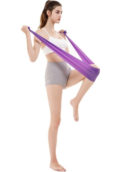 Mor Tarzı S Boyutu Veidoorn Yoga Spor Direnç Bandı Lateks Elastik Streç Gerginlik Çekme Halatı Egzersiz Kapalı Eğitim Egzersiz Spor Salonu Kız (Yurt Dışından) fiyatları