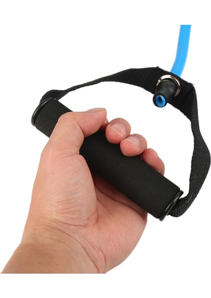 Mavi Stil Yeni Elastik Bant Yoga Çekme Halatı Elastik Spor Salonu Fitness Egzersiz Tüpü Bant Ev Egzersizleri Için Kolları ile Gücü Fitness Ekipmanları (Yurt Dışından) fırsatları