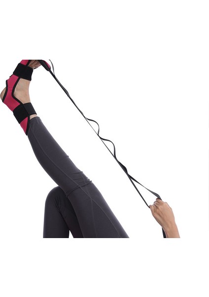 Mavi Stil Yoga Esneklik Esneme Bacak Sedye Kayışı Pilates Bale Tezahürat Dans Jimnastik Eğitmeni Yoga Esneklik Bacak Streç (Yurt Dışından)