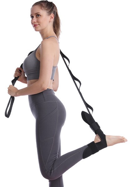 Mavi Stil 1 Adet Yoga Esneklik Streç Bant Bacak Fasya Sedye Kayışı Bale Jimnastik Eğitmeni Yoga Esneklik Bacak Esnek Kemer (Yurt Dışından)