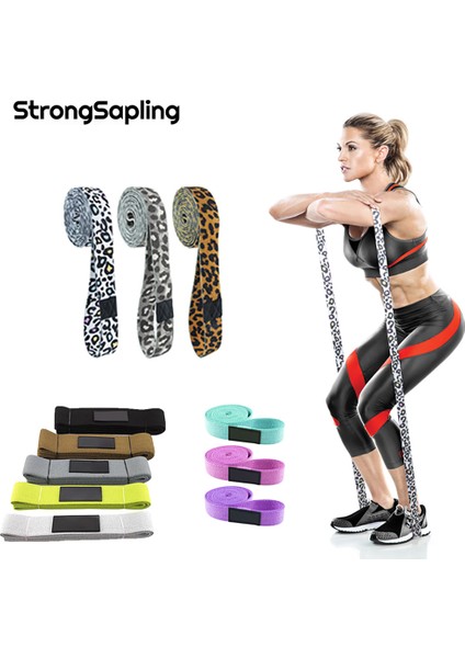 Mor Tarzı Direnç Bandı Uzun Ganimet Bandı Eğitim Yoga Fitness Egzersiz Spor Salonu Egzersiz Bantları Uyluk Glute Butt Squat Kolları Kaymaz (Yurt Dışından) fiyatları