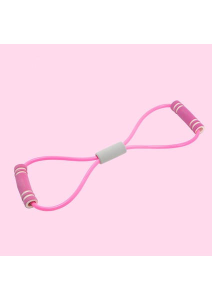 Pembe Tarzı Elastik Çekme Halatı Yoga Ekipmanları Göğüs Genişletici Ev Iki Renkli Göğüs Genişletici Sekiz Kelimeli Omuz Güzellik Sırt Cihazı (Yurt Dışından)