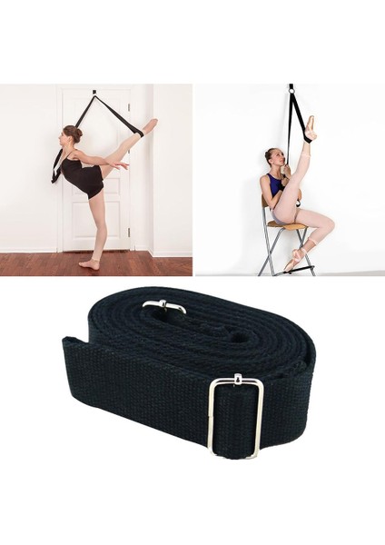 Kapı Esnekliği Esneme Bacak Sedye Kayışı Bale Tezahürat Dans Jimnastik Eğitmen Yoga Esneklik Bacak Streç Kemer (Yurt Dışından)