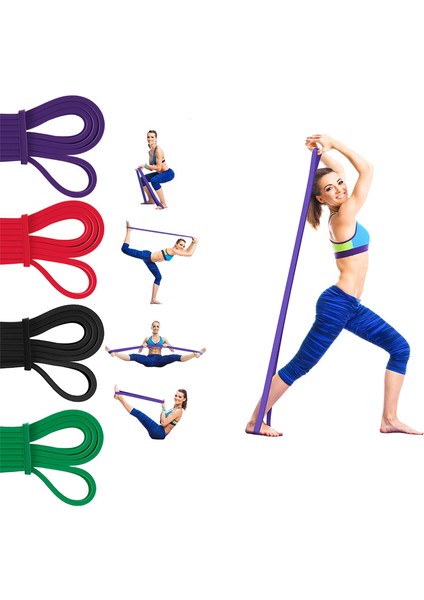 Yeşil Stil Lbs Fitness Direnç Bandı Yukarı Çekme Bandı Egzersiz Elastik Bant Gücü Pilates Spor Salonu Vücut Geliştirme Eğitim Ekipmanları (Yurt Dışından)
