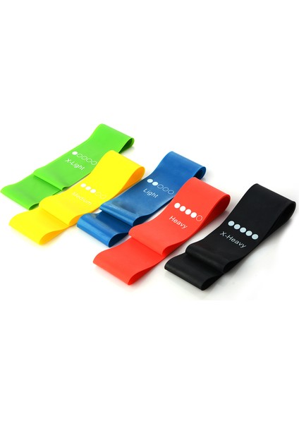 Siyah Stil Yoga Direnci Lastik Bantlar Kadın Kapalı Açık Alan Fitness Ekipmanları Kadın Pilates Spor Eğitimi Elastik Bantlar (Yurt Dışından) indirimleri