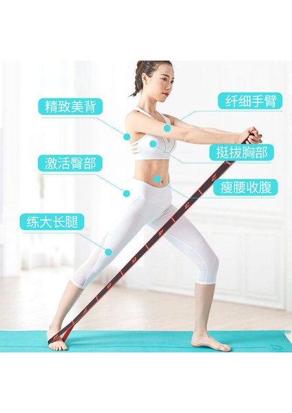 Kırmızı Stil Fitness Egzersiz Kadın Erkek Latin Dans Elastik Esnek Kemer Egzersiz Çekme Kayışı Spor Yoga Direnç Bandı Vücut Geliştirme Için (Yurt Dışından) fırsatları