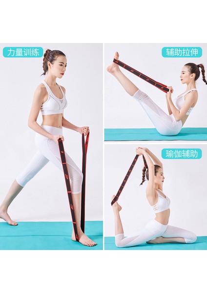 Kırmızı Stil Fitness Egzersiz Kadın Erkek Latin Dans Elastik Esnek Kemer Egzersiz Çekme Kayışı Spor Yoga Direnç Bandı Vücut Geliştirme Için (Yurt Dışından) indirimleri