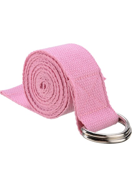 Pembe Tarzı Çok Renkli Kadın Yoga Streç Askı D-Ring Kemer Spor Egzersiz Spor Salonu Halat Şekil Bel Bacak Direnç Fitness Bantları Pamuk (Yurt Dışından)