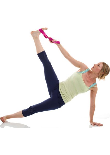 Mor Tarzı Fitness Egzersiz Yoga Germe Bandı Streç Bant Spor Salonu Halat Spor Bel Bacak Yoga Streç Kayış Kemer (Yurt Dışından) fırsatları