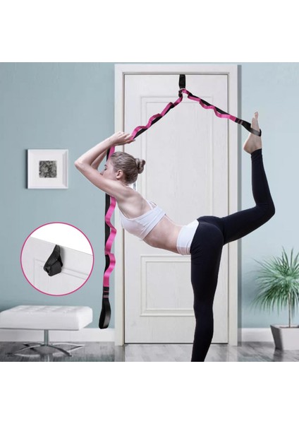 Kırmızı Stil Uzatılmış 12 Bölümlü Direnç Bandı Aşınmaya Dayanıklı Direnç Bandı Pilates Yoga Için Germe Egzersiz Çekme Kayışı (Yurt Dışından) fiyatları