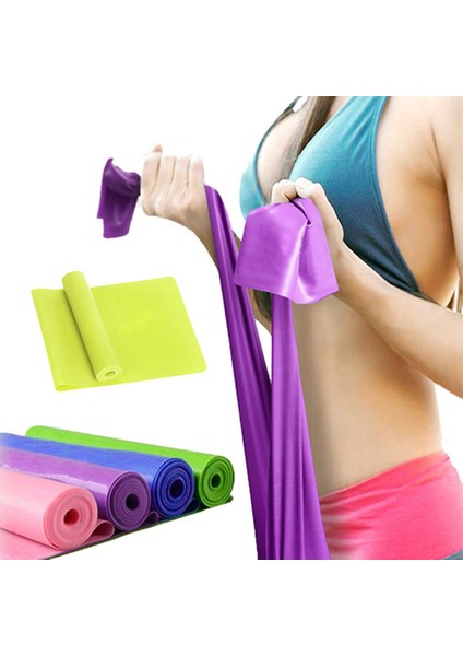 Mavi Stil Yeni Spor Salonu Fitness Yoga Ekipmanları Güç Eğitimi Elastik Direnç Bantları Egzersiz Yoga Kauçuk Döngüler Spor Pilates Band (Yurt Dışından) modelleri