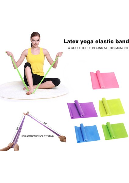 Mor Tarzı Yeni Spor Salonu Fitness Yoga Ekipmanları Güç Eğitimi Elastik Direnç Bantları Egzersiz Yoga Kauçuk Döngüler Spor Pilates Band (Yurt Dışından) modelleri