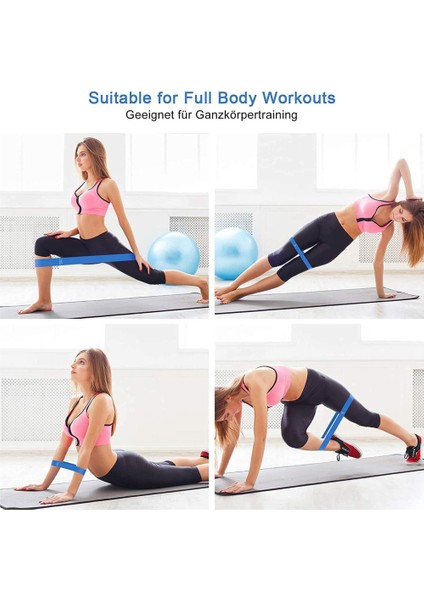 Gri Tarzı Kadınlar Için Yoga Bantları Ev Egzersizleri Için Bacaklar ve Popo Direnci Döngü Bantları Pilates Yoga Crossfit Fitness Vücut Güçlendirme Eğitimi (Yurt Dışından) fırsatları