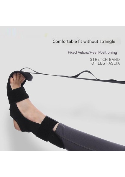 Mavi Stil Yoga Esneklik Esneme Bacak Sedye Kayışı Bale Tezahürat Dans Jimnastik Eğitmeni Yoga Esneklik Bacak Streç Kemer (Yurt Dışından)