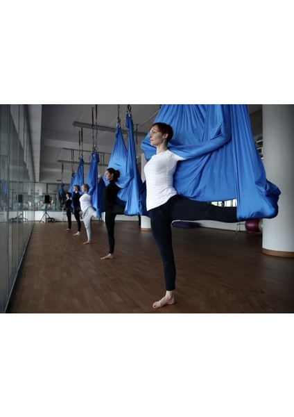 Beyaz Stil 3 Metre Hava Yoga Hamak Salıncak Yoga Eğitimi Için Son Işlevli Anti-Yerçekimi Yoga Kemerleri Kadın Sporu Için Yoga (Yurt Dışından) fırsatları