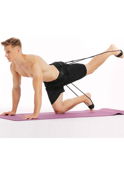20BL Tarzı Kadın Spor Ganimet Popo Elastik Bant Direnci Ayarlanabilir Egzersiz Döngü Elastik Kas Çalıştırıcı Spor Salonu Glute Kaldırıcı Direnç Bandı (Yurt Dışından) modelleri