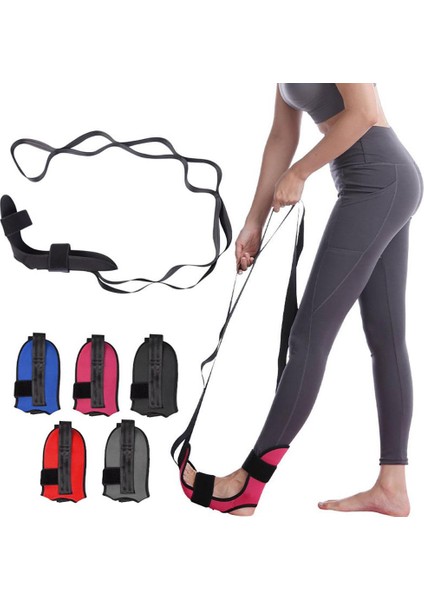 Bej Tarzı Nefes Alabilen Fitness Yoga Ligament Esnek Kemer Rehabilitasyon Eğitim Kayışı Ayak Bacak Streç Kayış (Yurt Dışından) fırsatları