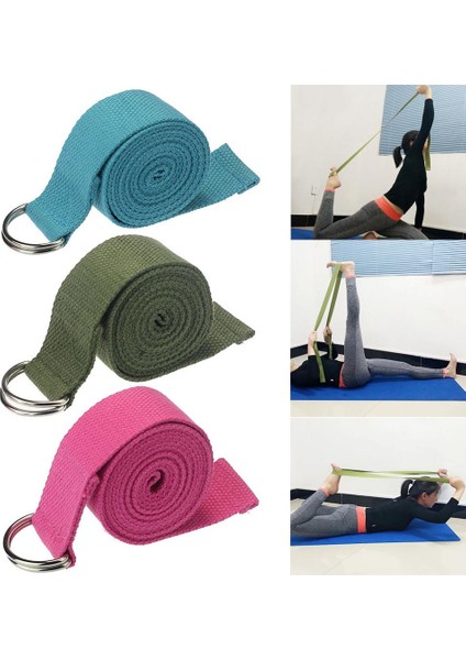 Yeşil Stil Yoga Pilates Streç Askı Kemer Spor Salonu Fiziksel Eğitim Fitness Direnç Bandı (Yurt Dışından) fiyatları