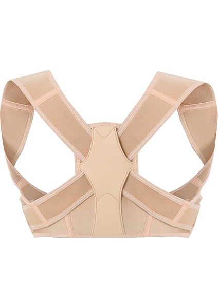 Pembe Tarzı Kadın Erkek Için Ayarlanabilir Üst Sırt Brace Duruş Düzeltici Boyun Omuz Üst Sırttan Ağrı Giderme Sağlayan Klavikula Desteği (Yurt Dışından)