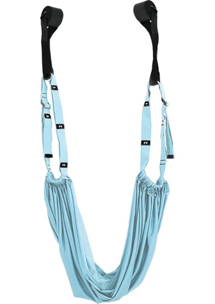 Mavi Stil Hava Yogası ve Salıncak, Fitness Yoga Hamak Sling Air Yoga Kemerleri (Yurt Dışından)