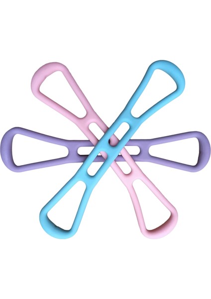 Pembe Tarzı Ralli Bacaklar Spor Egzersiz Ayak Bilekleri Döngü Omuzlar Yoga Ekipmanları Ev Kolları Streç Kalçalar Sırt Bandı Direnç Şekli Spor Salonu Malzemeleri (Yurt Dışından) fırsatları