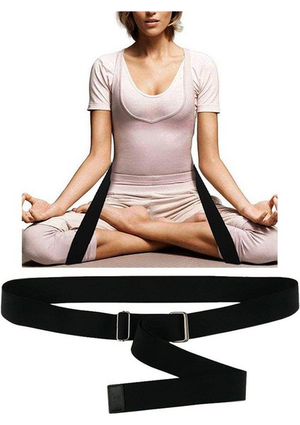 Mavi Stil Lotus Asana Pozisyonu ve T8 Için Meditasyon Yoga Emniyet Kemeri Sağlıklı Duruş Destek Kayışı (Yurt Dışından) modelleri