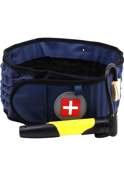 Mavi Stil Bel Kemeri Şişme Rahat Sabit Çekiş Desteği Bel Malzemeleri Yoga Uygulama Yardımcıları Sağlık Masaj Yoga Kayışı (Yurt Dışından)