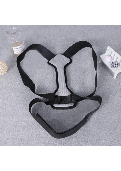 Gri Tarzı S Boyutu Tıbbi Ayarlanabilir Klavikula Duruş Düzeltici Erkekler Kadınlar Üst Sırt Brace Omuz Bel Desteği Kemer Korse Duruş Düzeltme (Yurt Dışından)