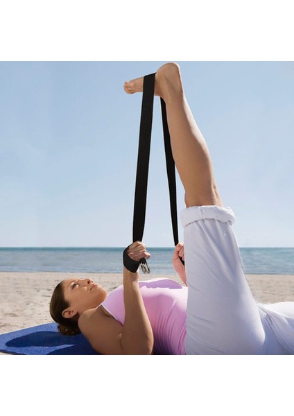 Siyah Stil 183 cm Spor Yoga Streç Askı D-Ring Kemer Spor Salonu Bel Bacak Spor Ayarlanabilir Kemer (Yurt Dışından) fiyatları