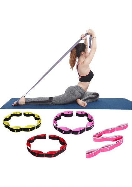 Sarı Stil Yeni Döngüler Yoga Çekme Kayışı Kemer Uzatılmış Lateks Elastik Kemer Latin Dans Germe Bandı Pilates Spor Direnç Bantları (Yurt Dışından) indirimleri