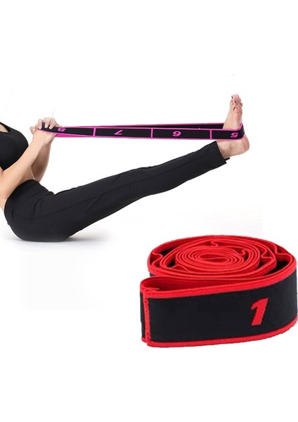 Mavi Stil Segment Yoga Direnç Bantları Dijital Pozisyon Elastik Fitness Band Latin Dans Doğru Duruş Pilates Kemerleri (Yurt Dışından) modelleri