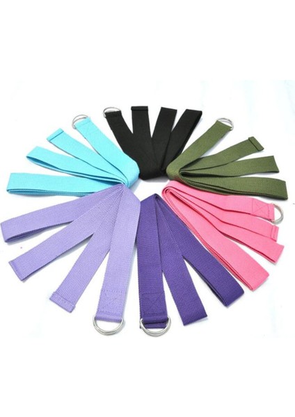 Pembe Tarzı 1 Adet Yoga Esneme Kayışı D-Halka Kemer Spor Salonu Spor Bel Bacak Ayarlanabilir Fitness Egzersiz Jimnastik Bacak Kayışı Vücut Geliştirme Bant Kemeri (Yurt Dışından) fırsatları